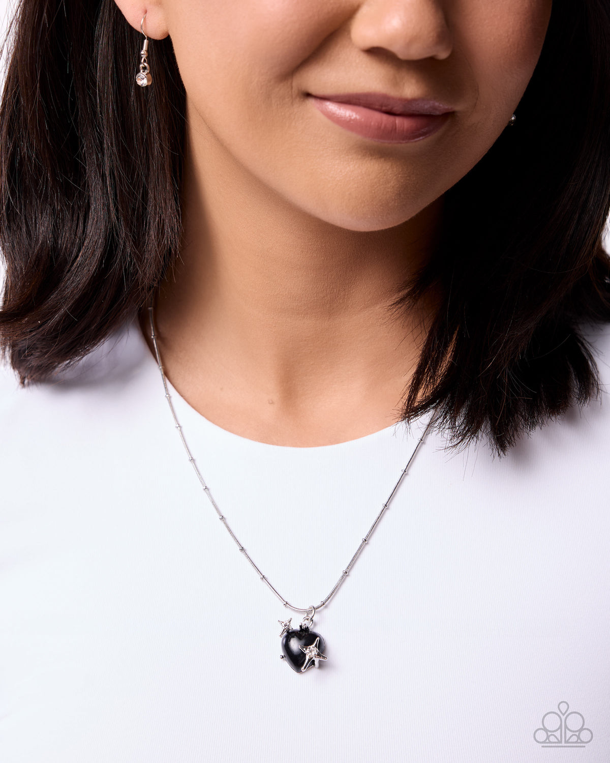 Relaxed Romantic - black - Paparazzi necklace