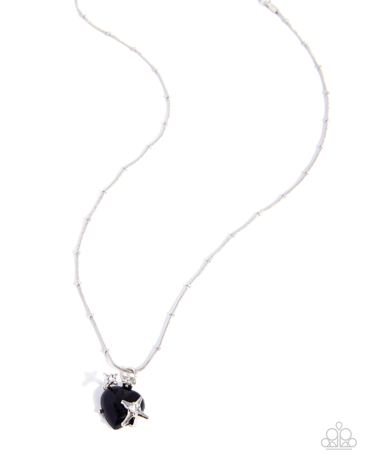 Relaxed Romantic - black - Paparazzi necklace