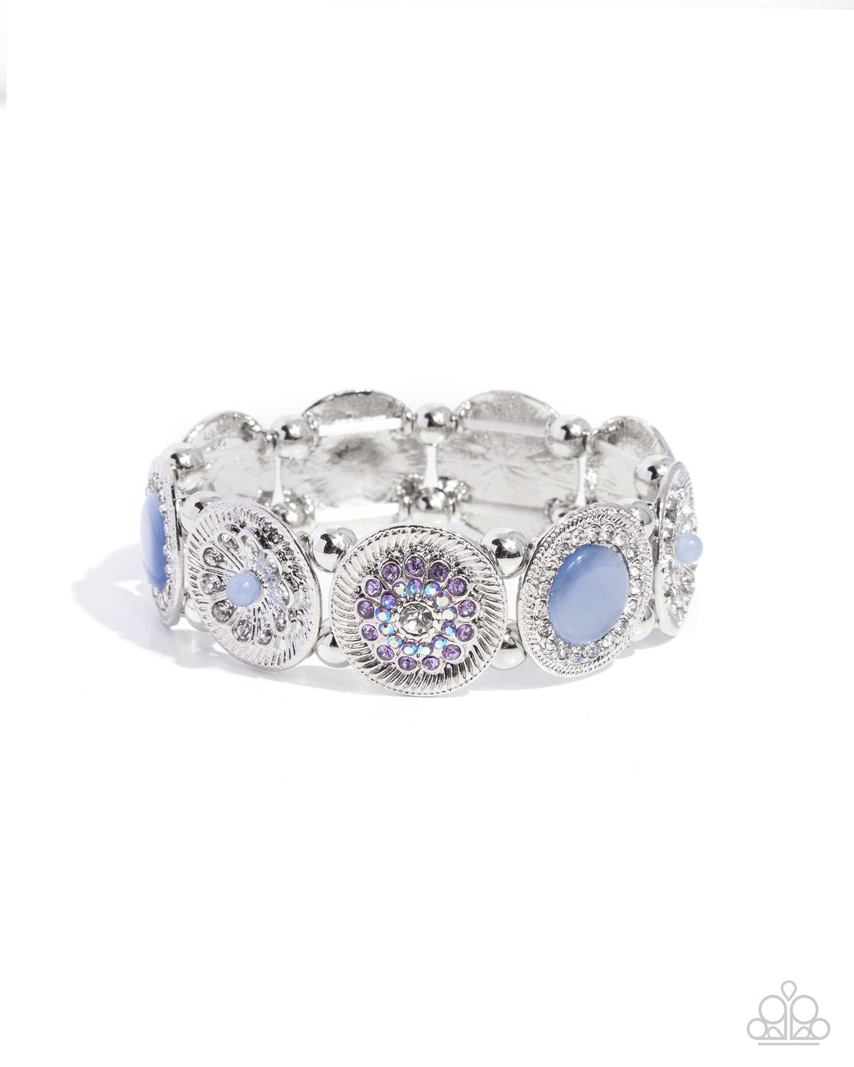 Relevant Radiance - blue - Paparazzi bracelet