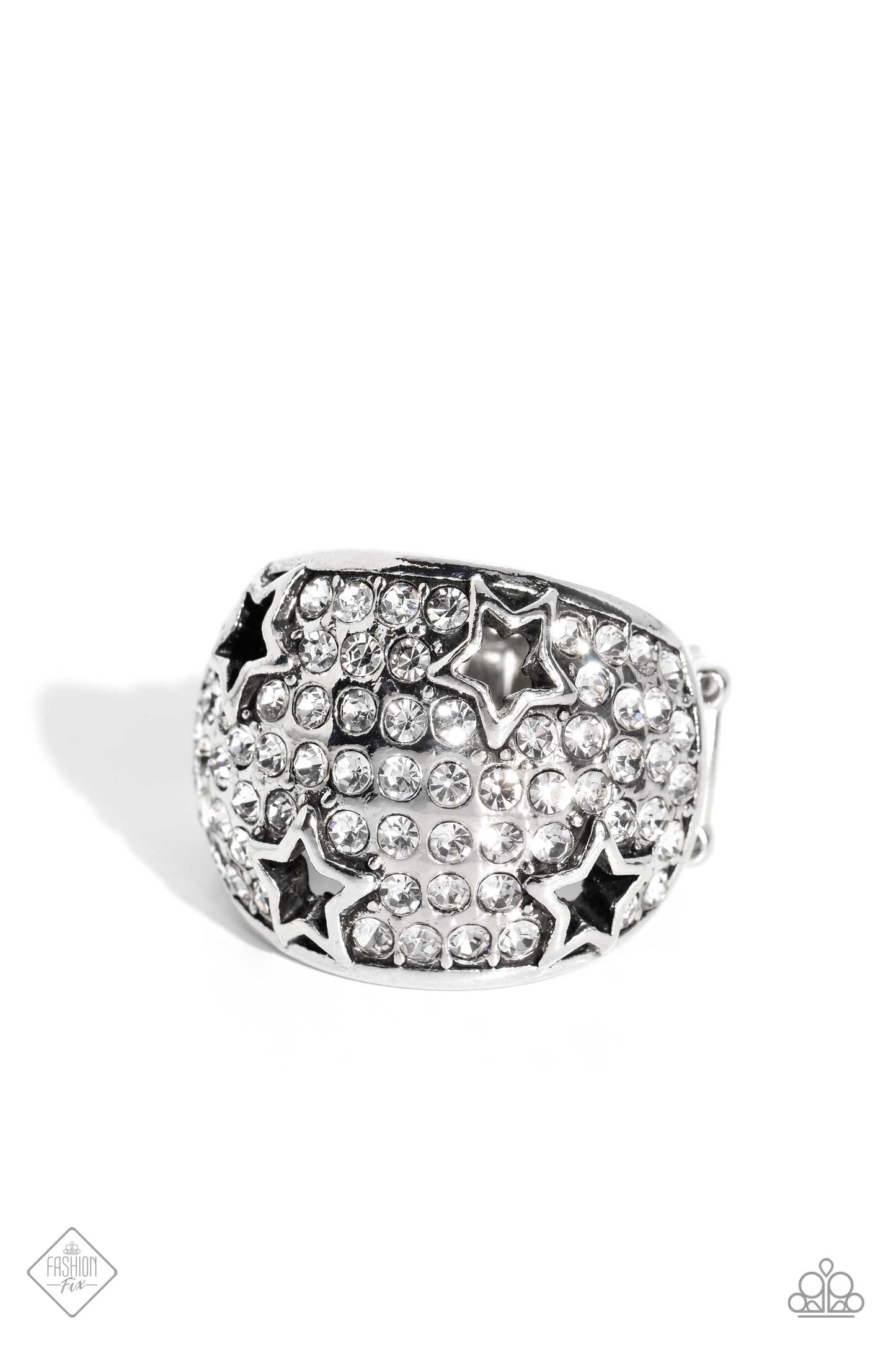 Reliable Radiance - white - Paparazzi ring