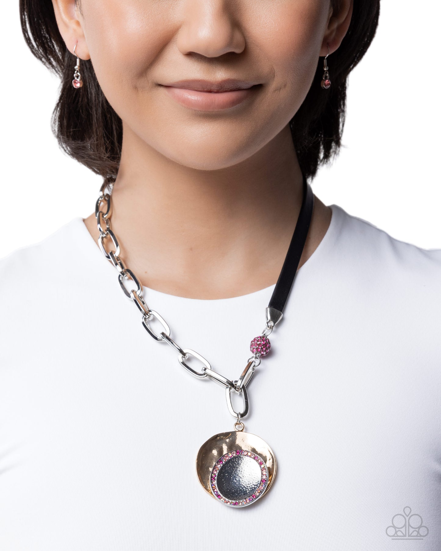 Reliable Reality - pink - Paparazzi necklace