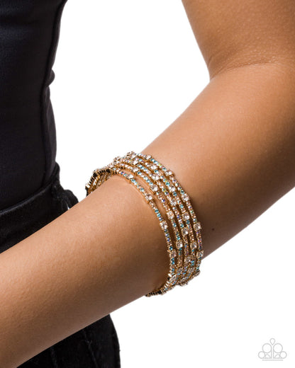 Remarkable Reflection - multi - Paparazzi bracelet