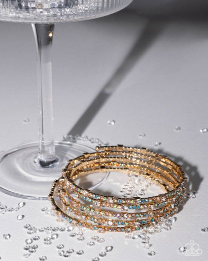 Remarkable Reflection - multi - Paparazzi bracelet