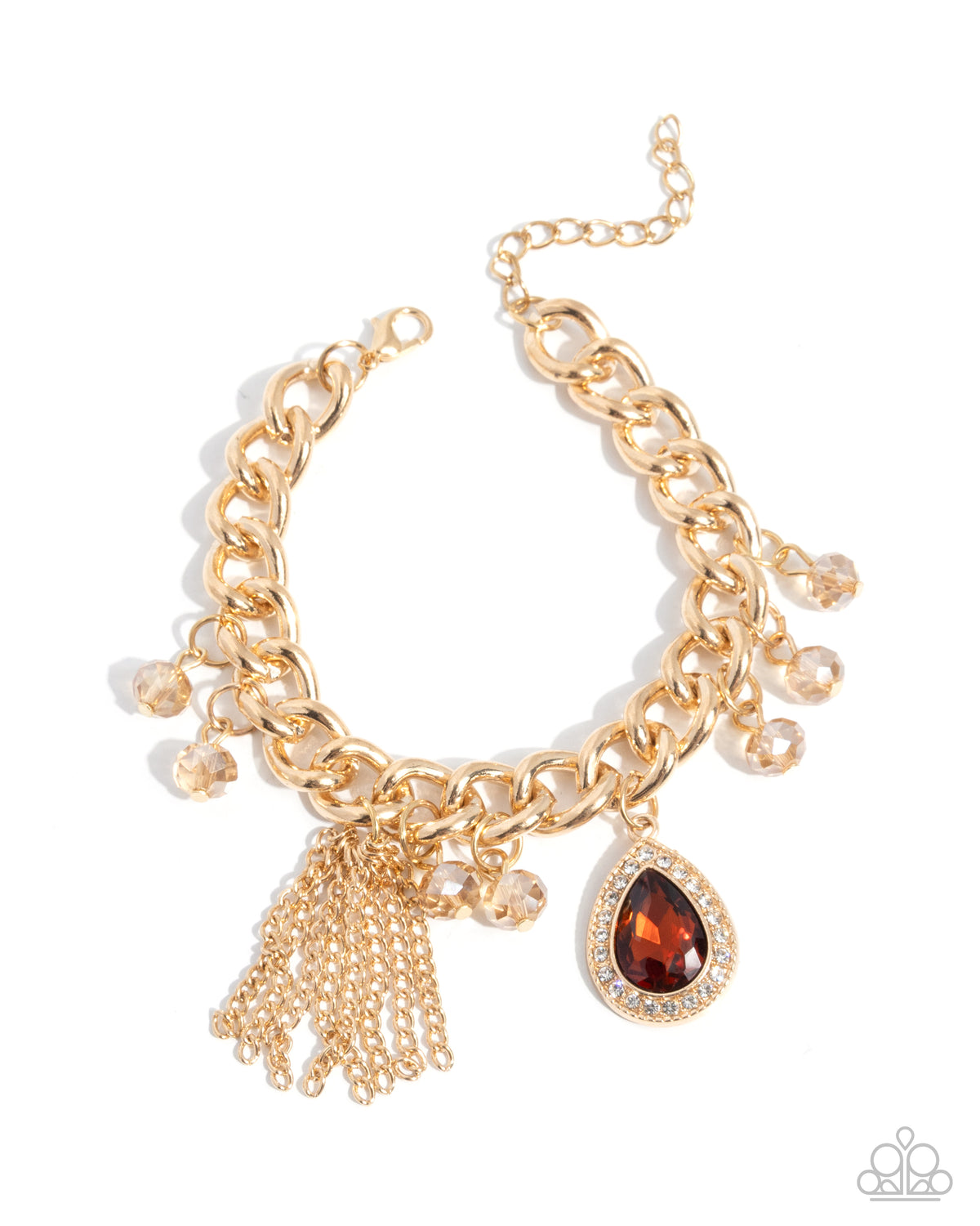 Requisite Radiance - brown - Paparazzi bracelet