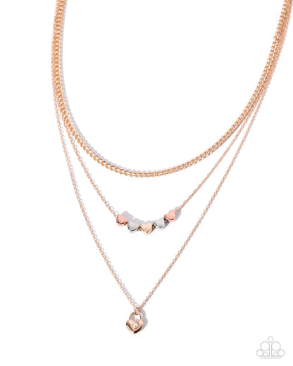 Reserved Romance - multi - Paparazzi necklace