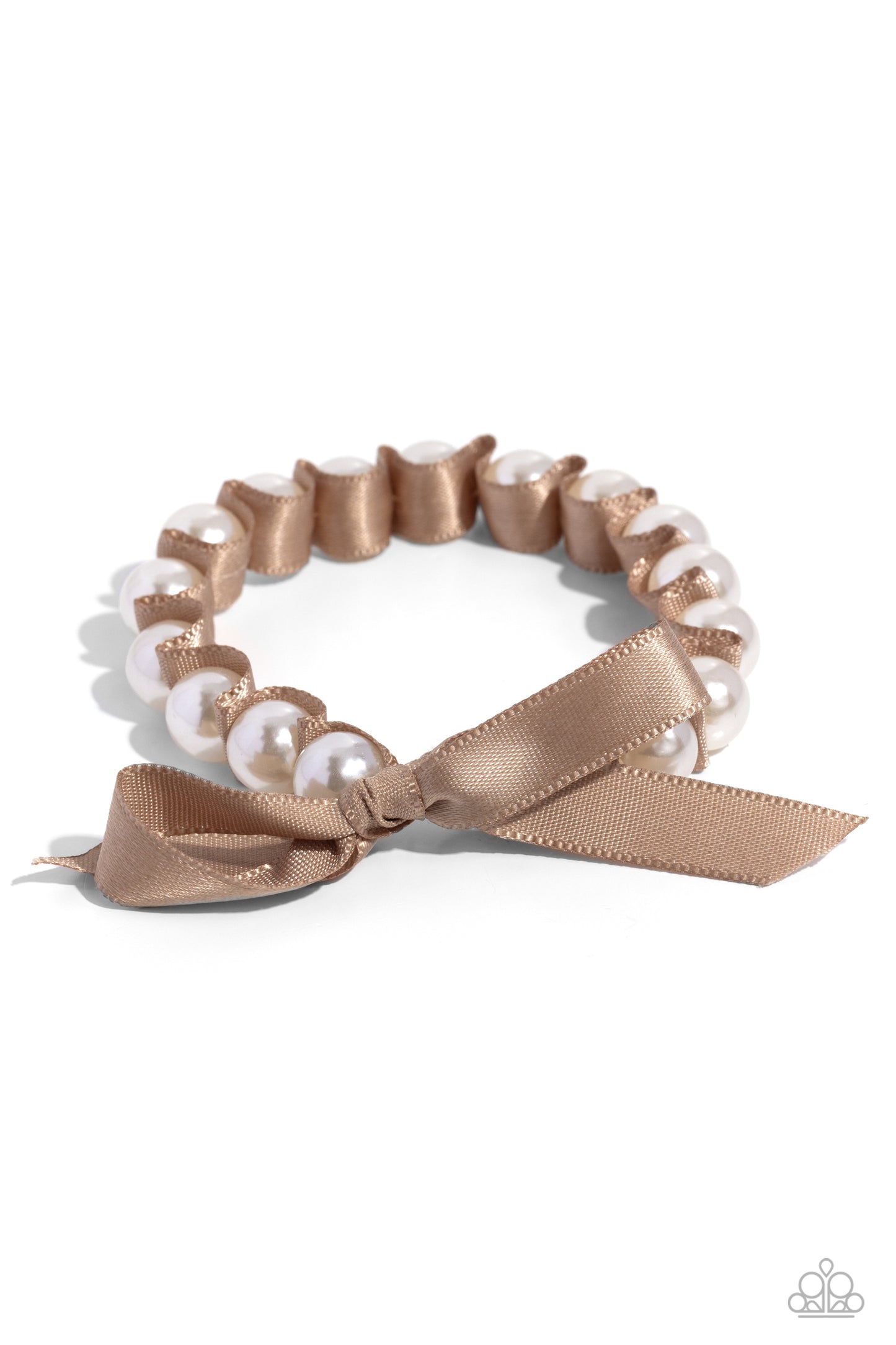 Ribbon Rarity - brown - Paparazzi bracelet