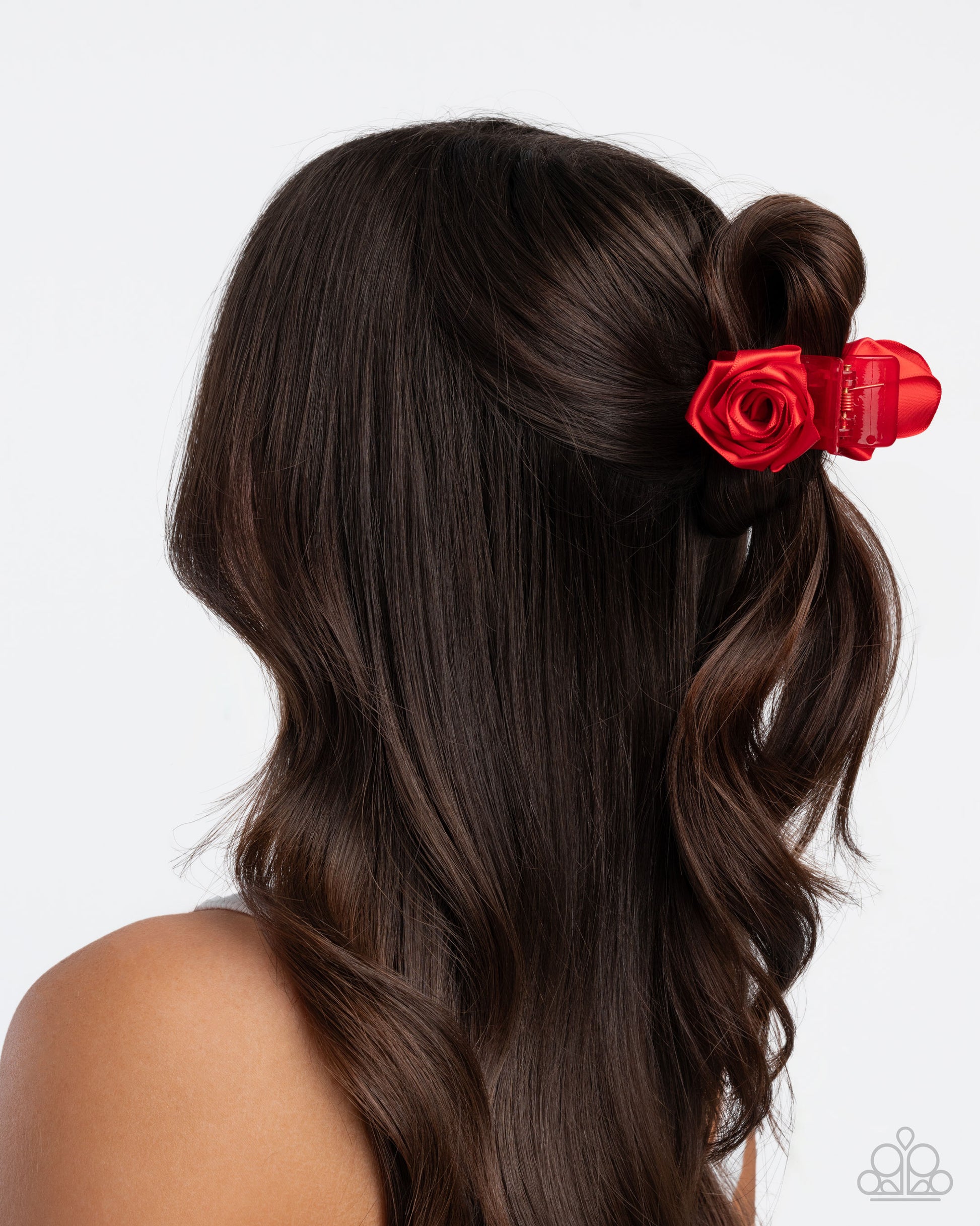 Ribbon Reaction - red - Paparazzi hair clip