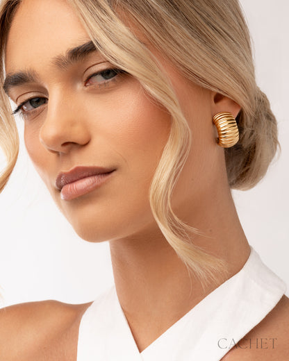 Rift - Cachet earrings - Cachet by Paparazzi