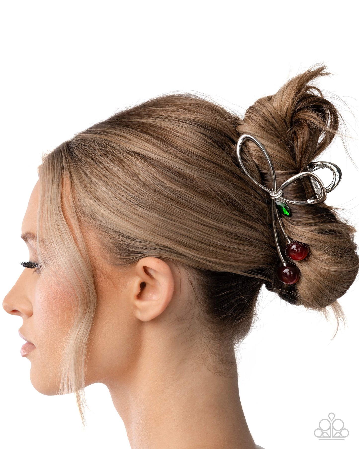 Ripe Cherries - red - Paparazzi hair clip