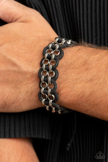 Roaming Rover - black - Paparazzi MENS bracelet