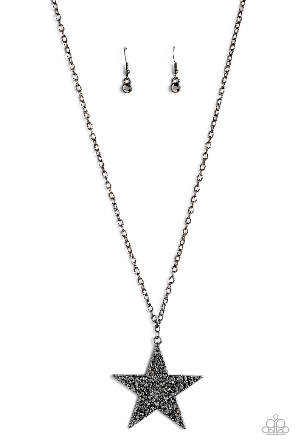 Rock Star Sparkle - black - Paparazzi necklace