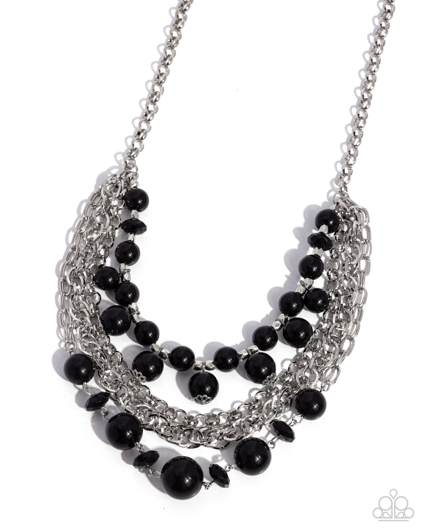 Rockin Rockette - black - Paparazzi necklace