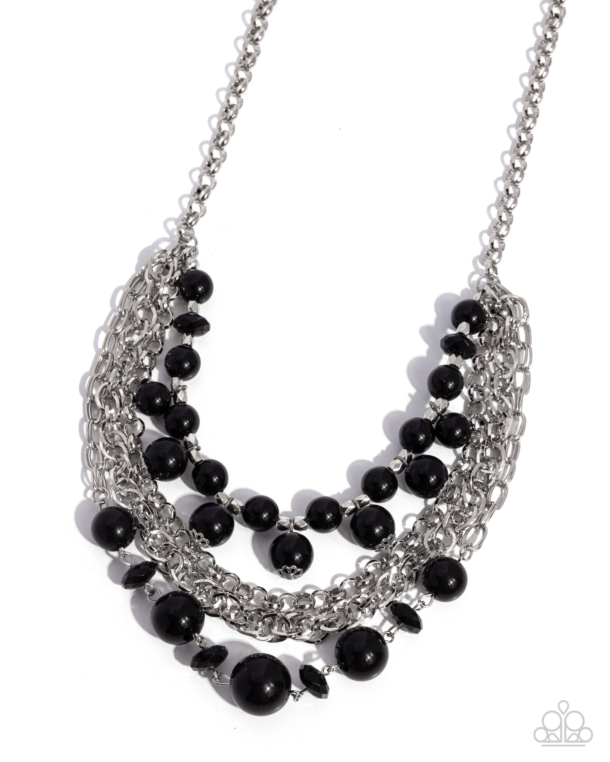 Rockin Rockette - black - Paparazzi necklace