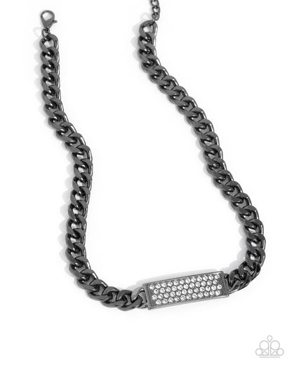 Rockstar Radiance - black - Paparazzi necklace