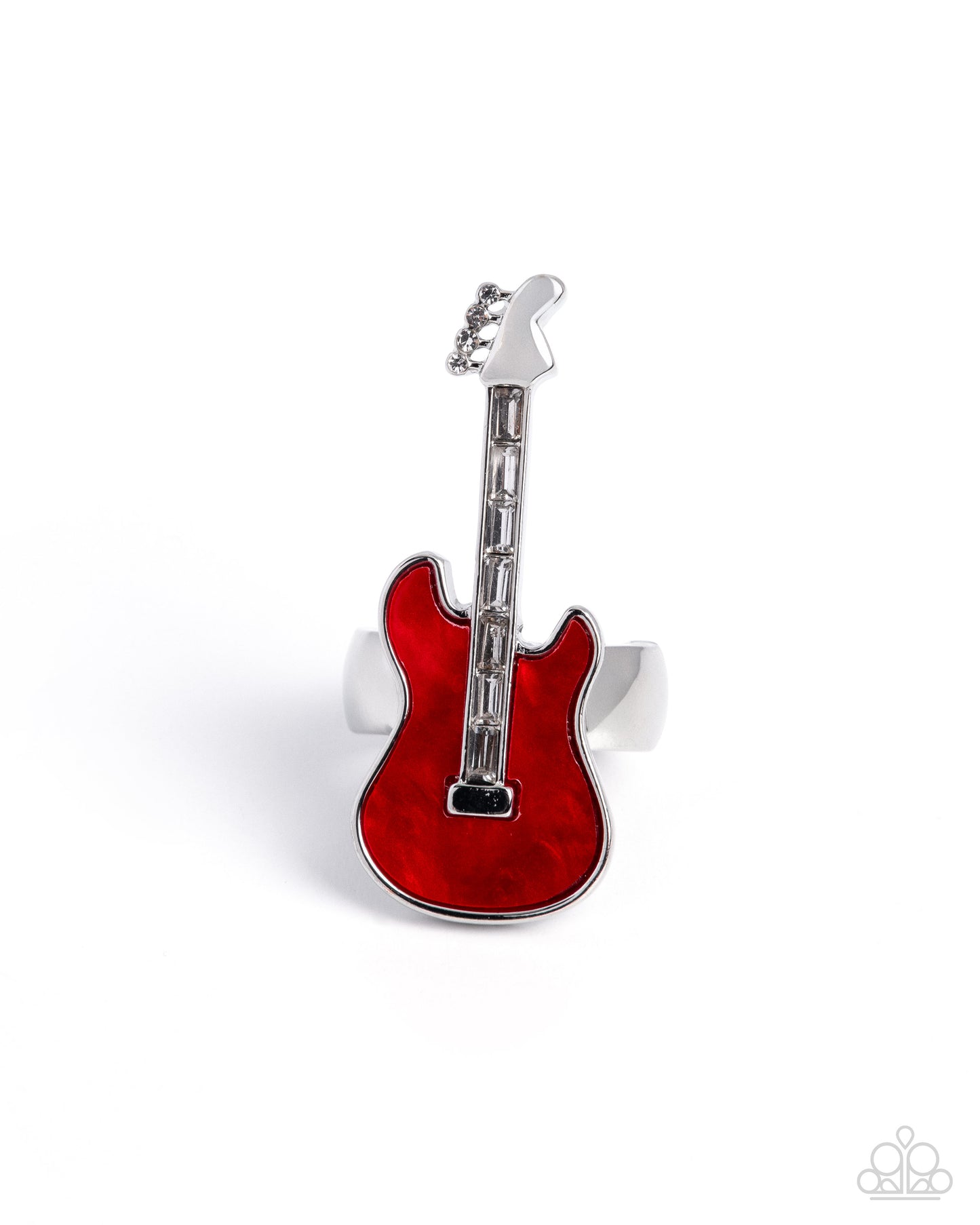 Rockstar Ratio - red - Paparazzi ring