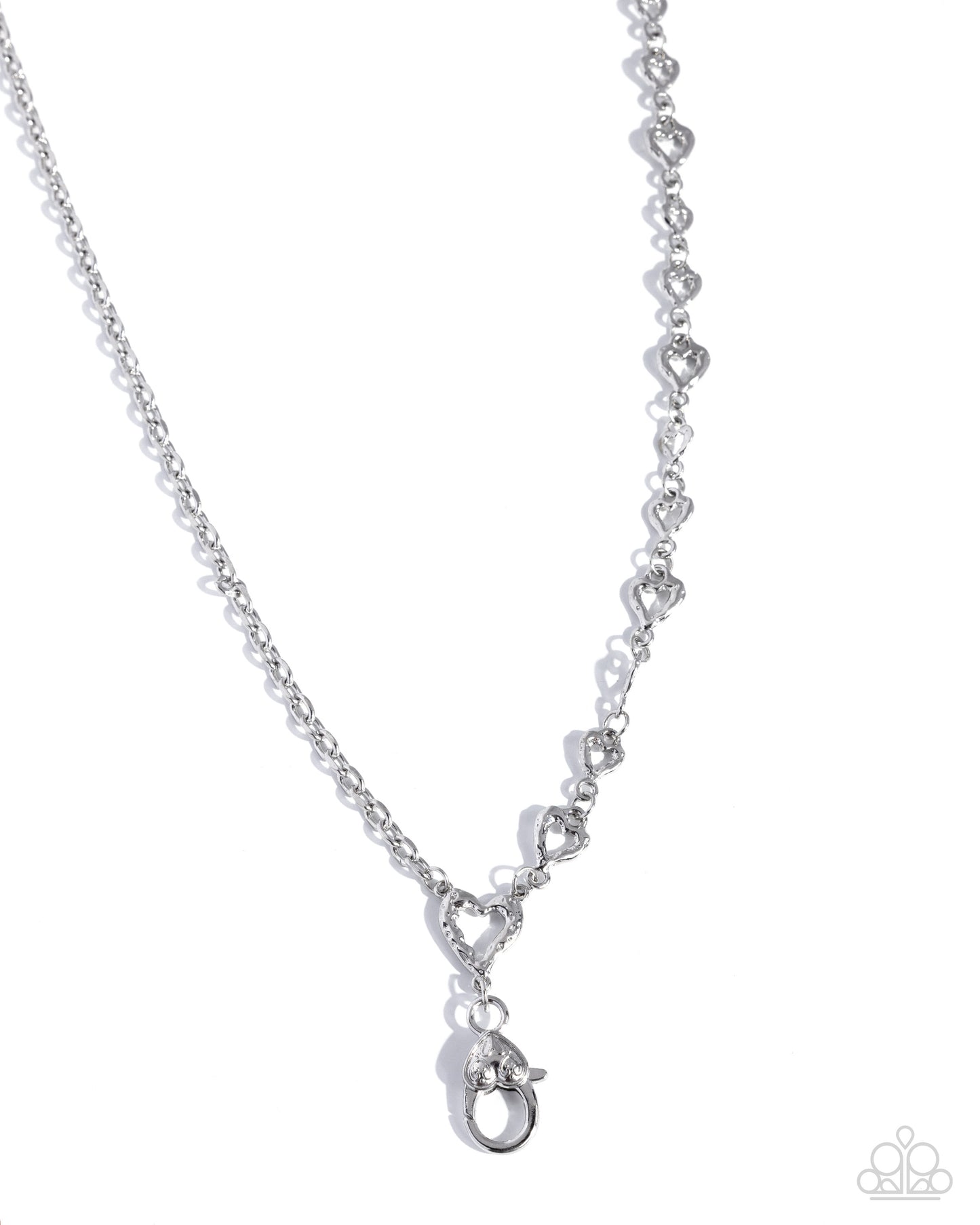 Romantic Horoscope - silver - Paparazzi LANYARD necklace