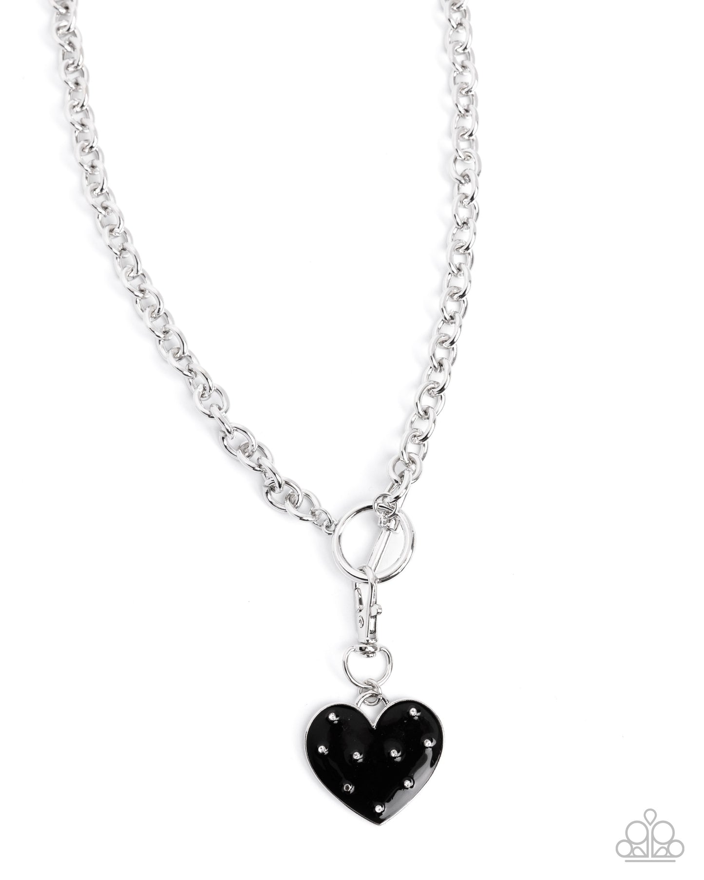 Romantic Range - black - Paparazzi necklace