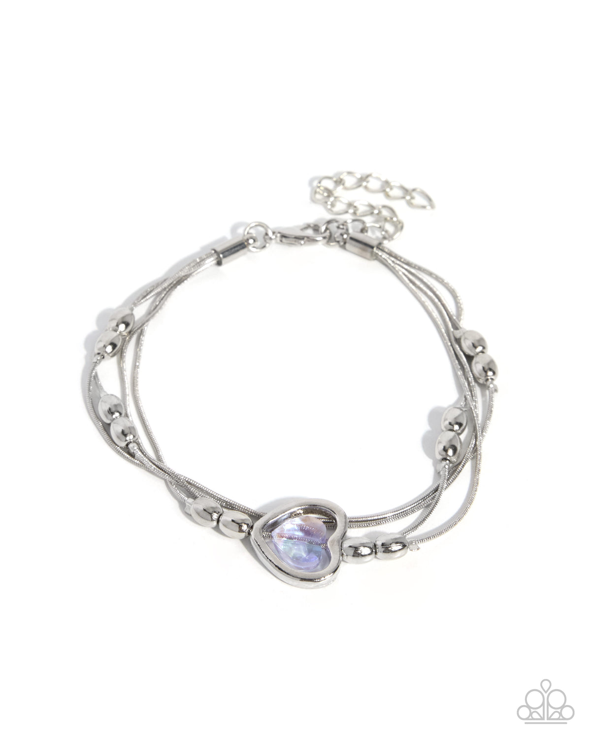 Romantic Reaction - purple - Paparazzi bracelet