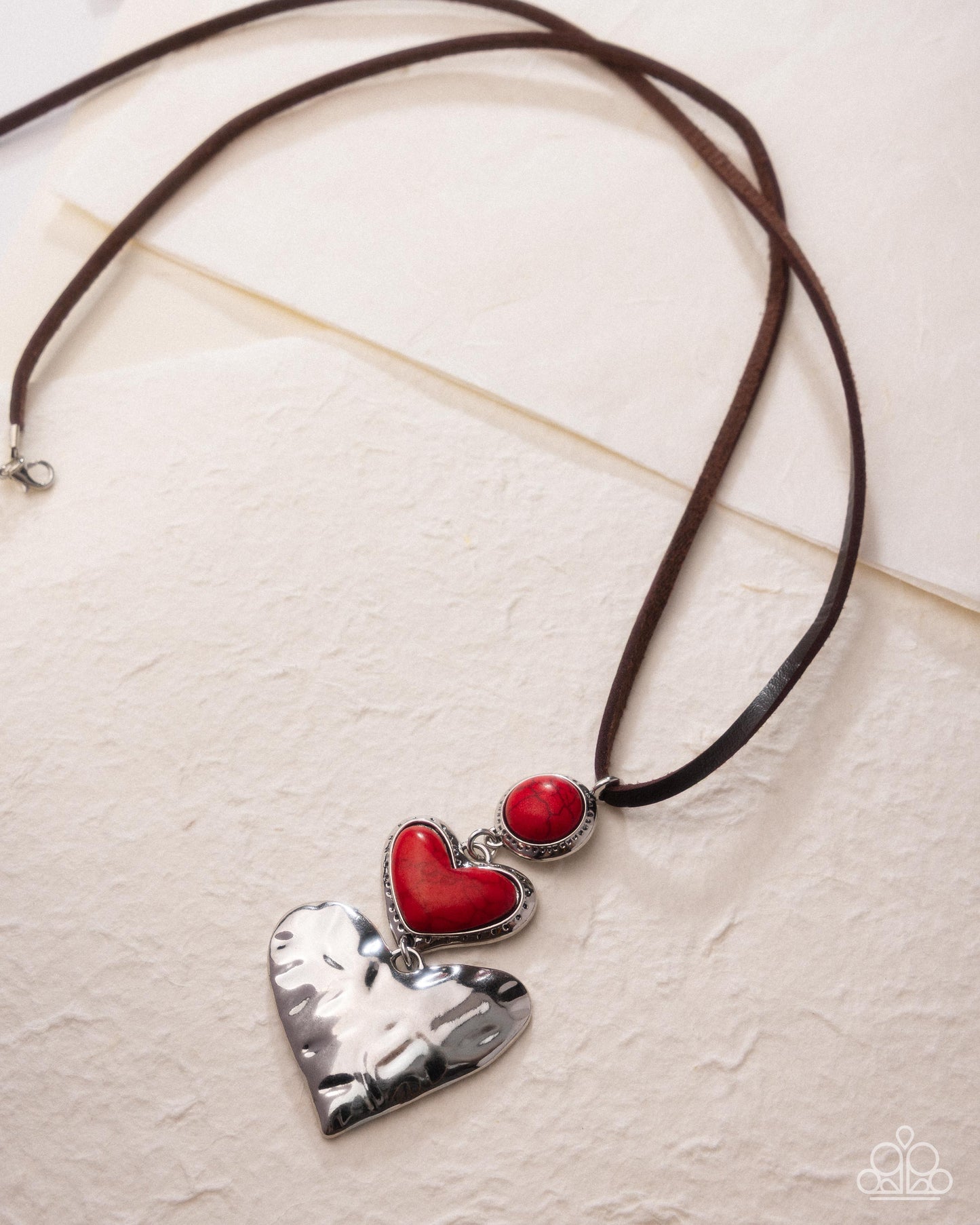 Romantic Refuel - red - Paparazzi necklace