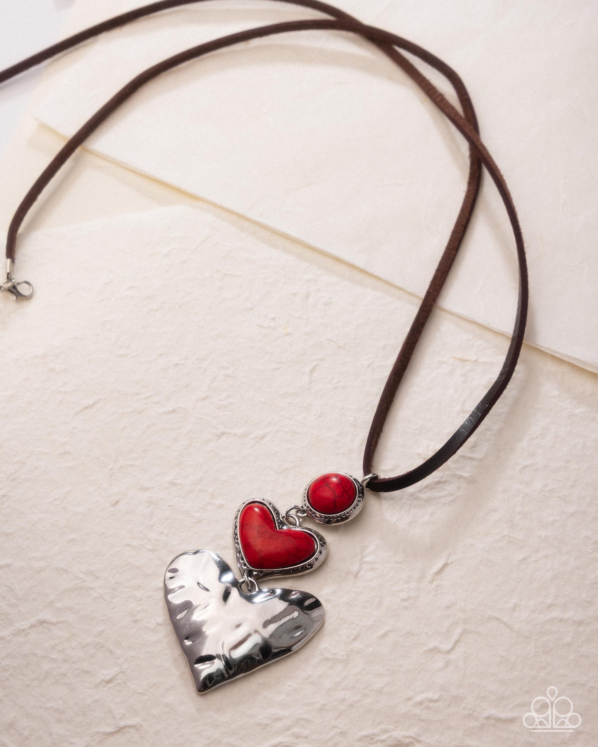 Romantic Refuel - red - Paparazzi necklace