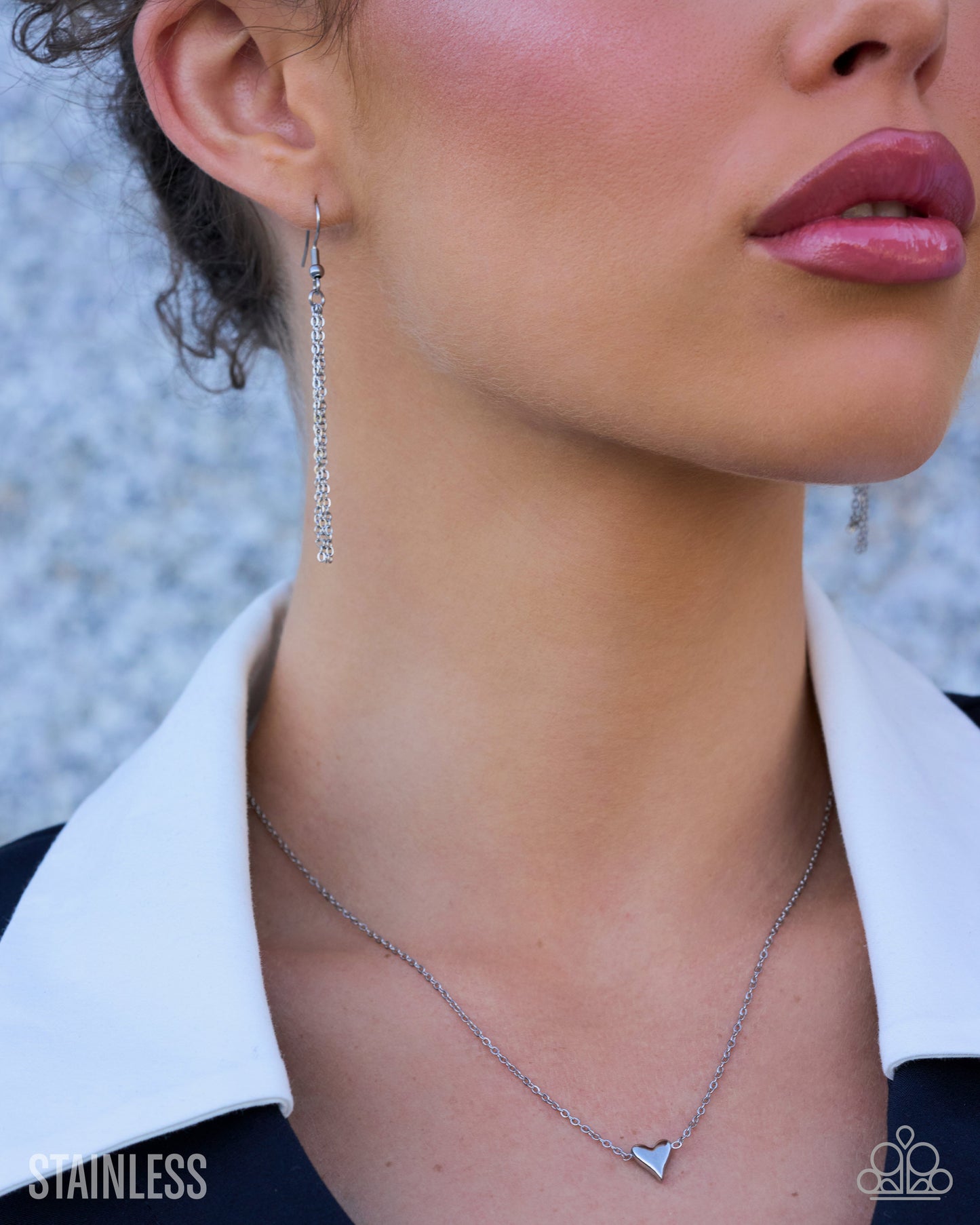 Romantic Reminder - silver - Paparazzi necklace