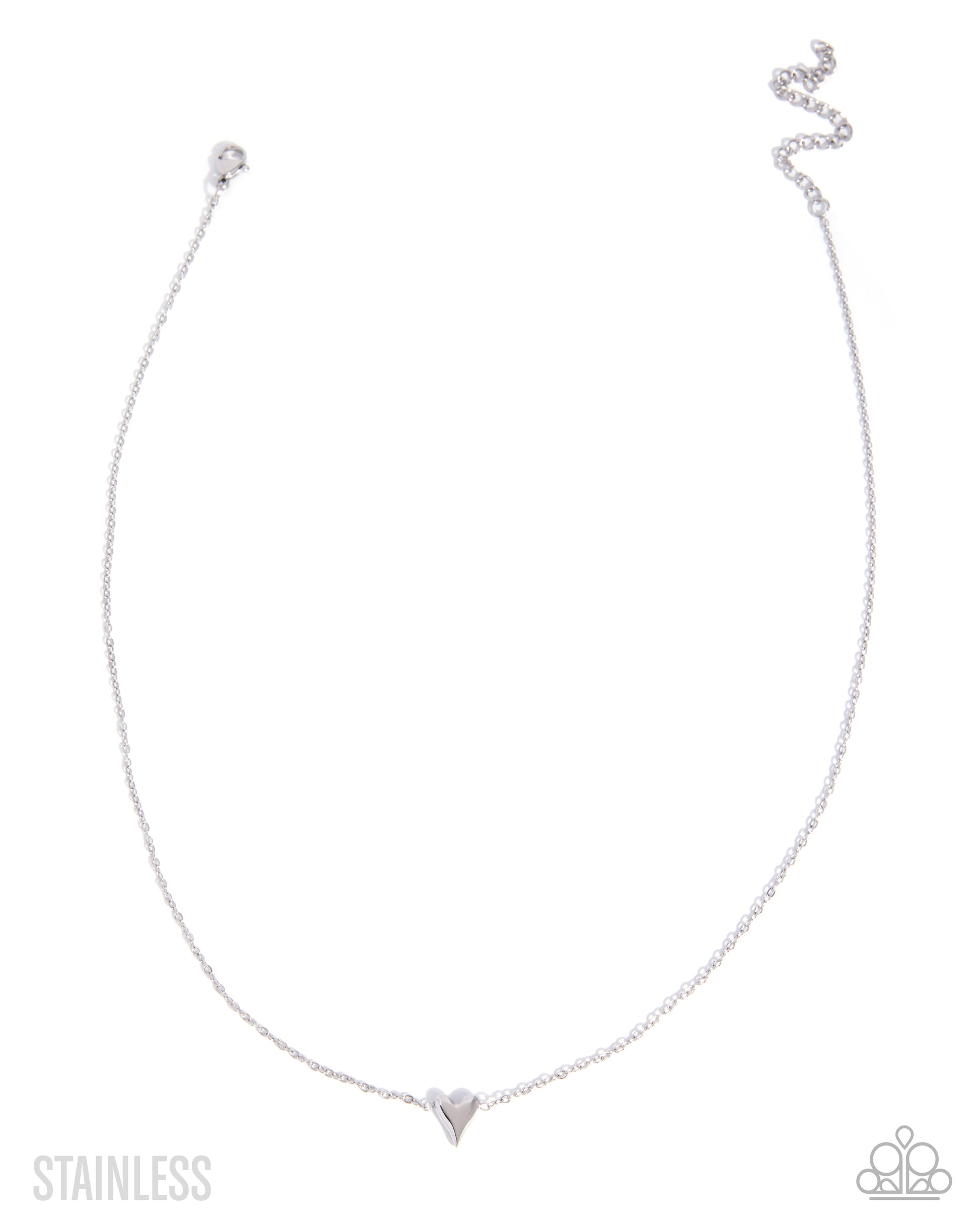 Romantic Reminder - silver - Paparazzi necklace