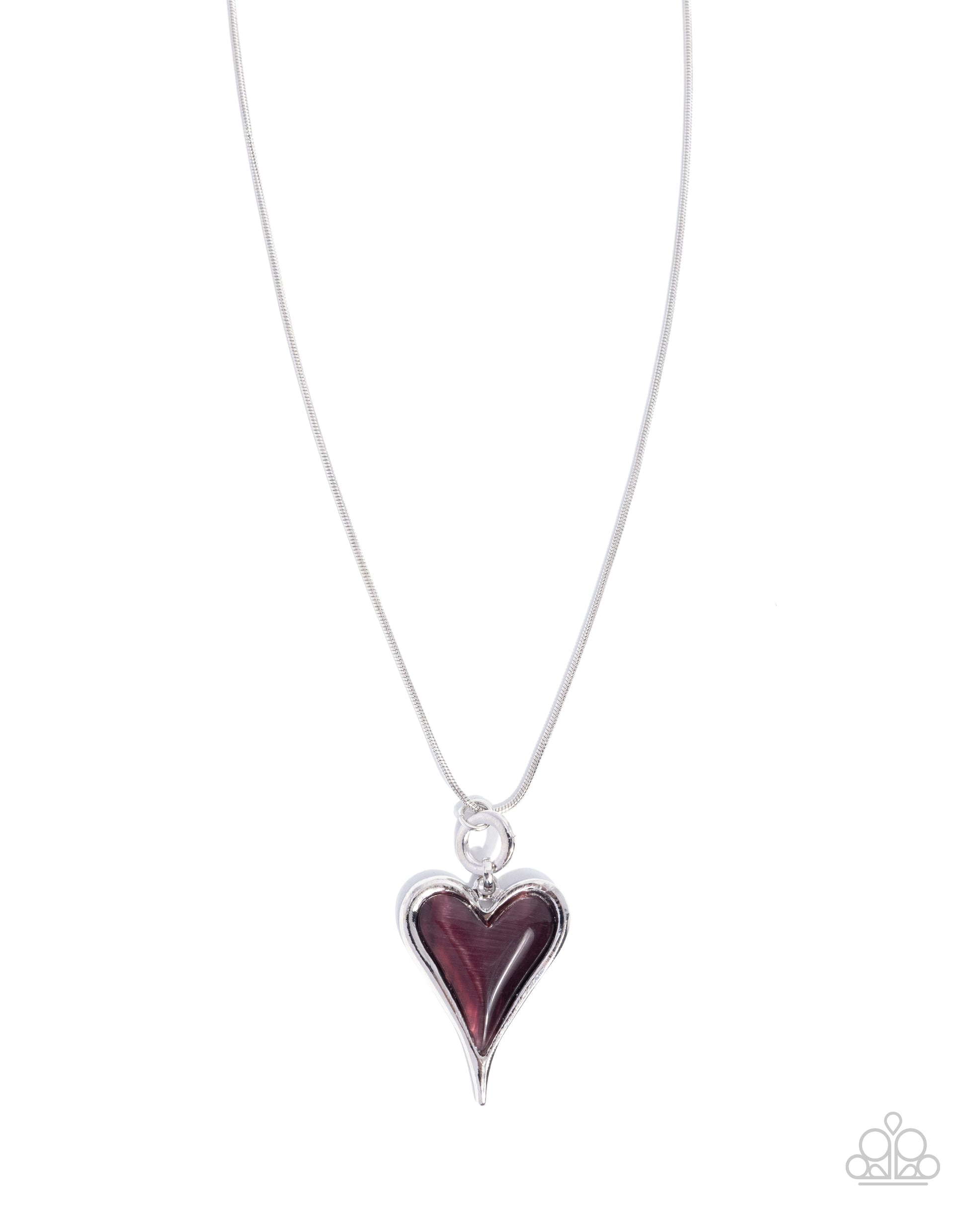 Romantic Renewal - purple - Paparazzi necklace