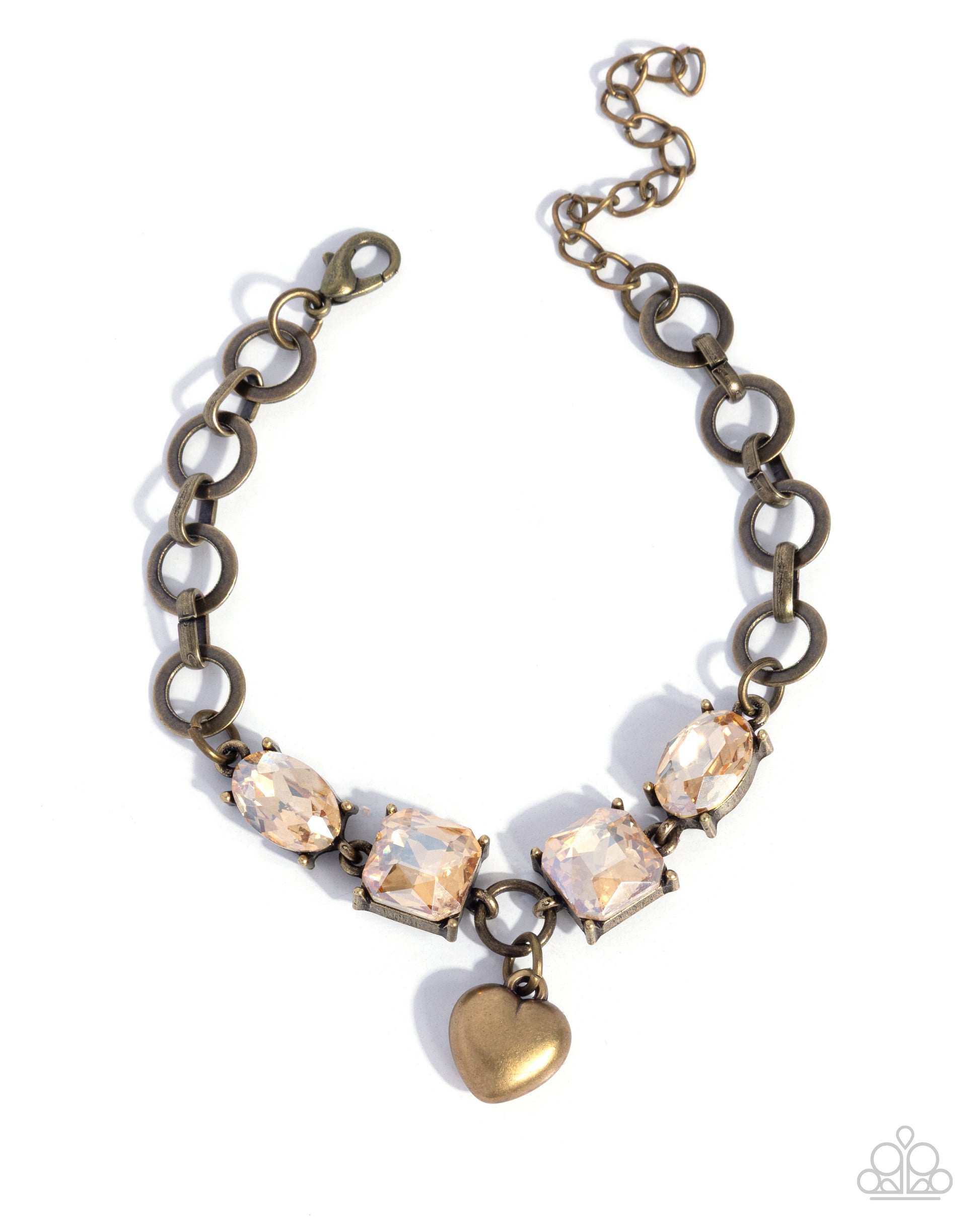 Romantic Rescue - brass - Paparazzi bracelet