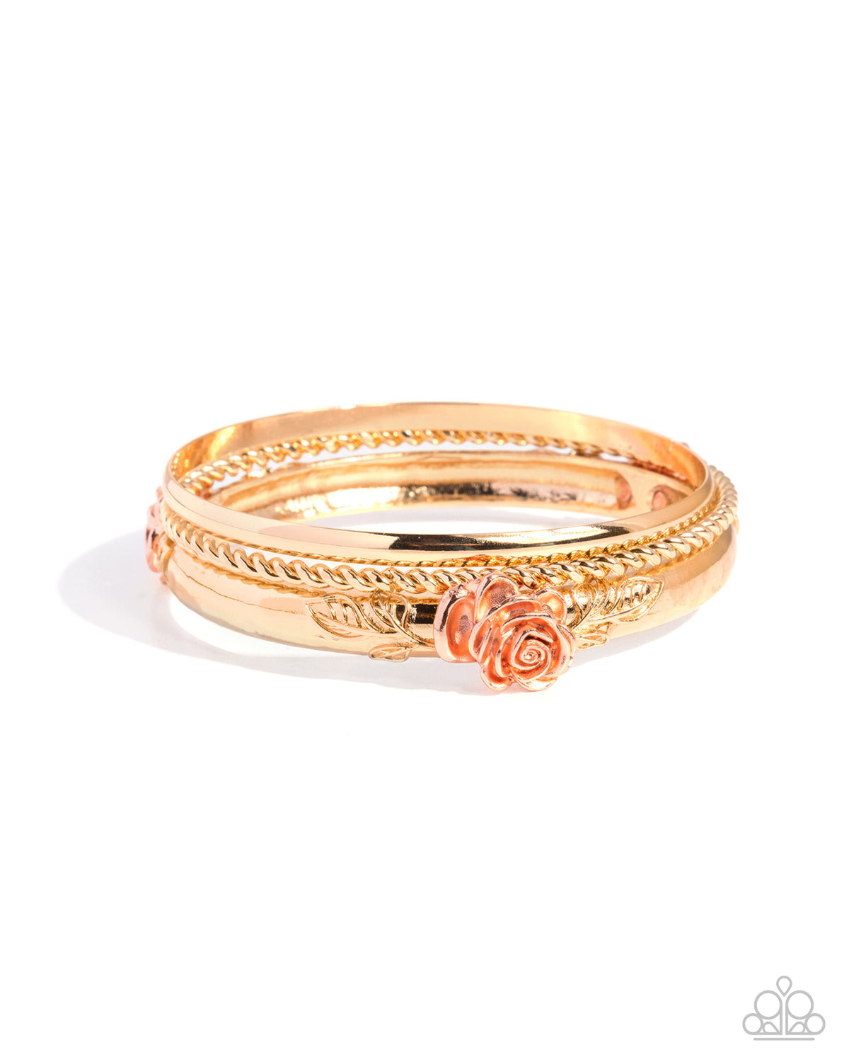 Rose Rarity - gold - Paparazzi bracelet