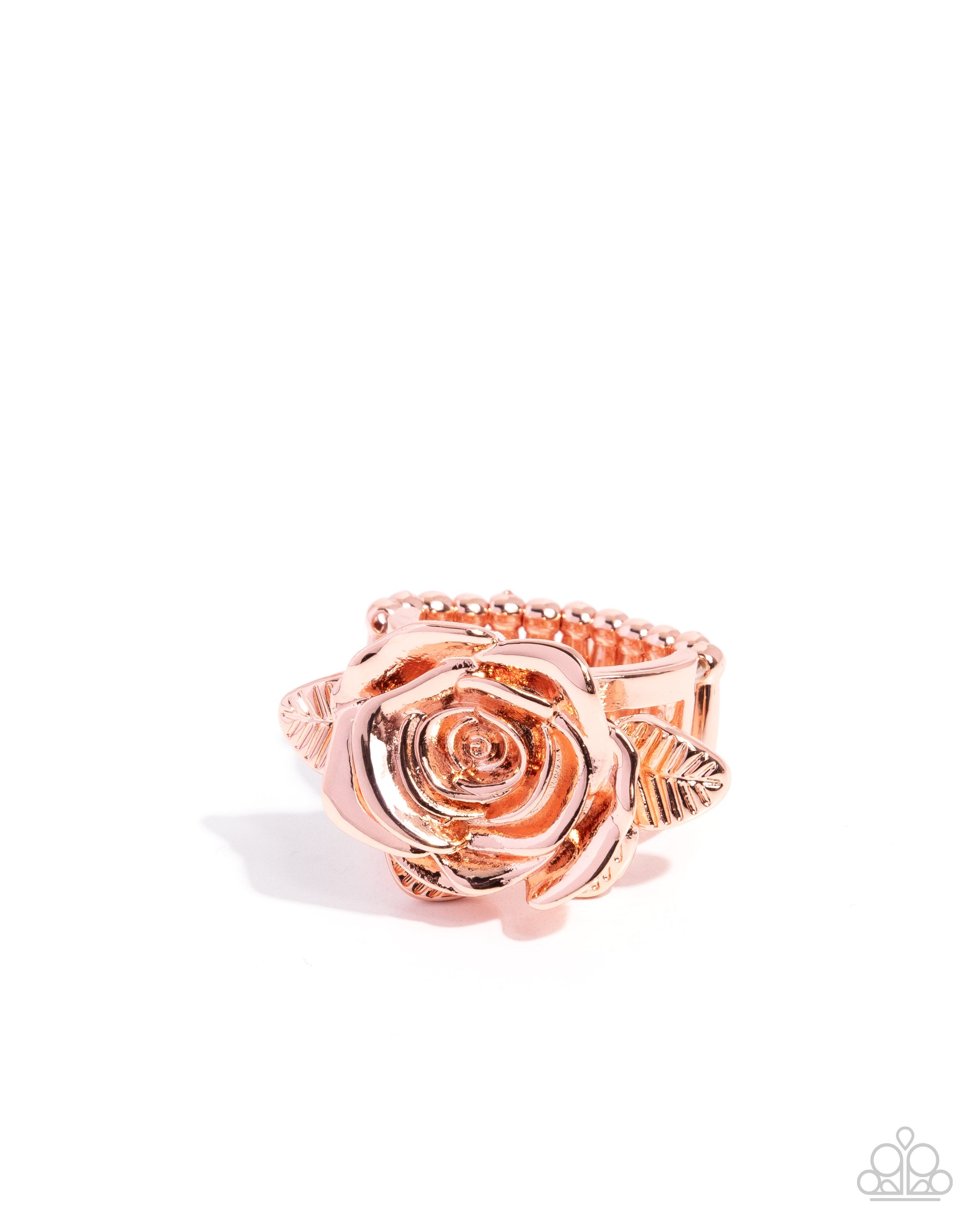 Rosy Refrain - copper - Paparazzi ring