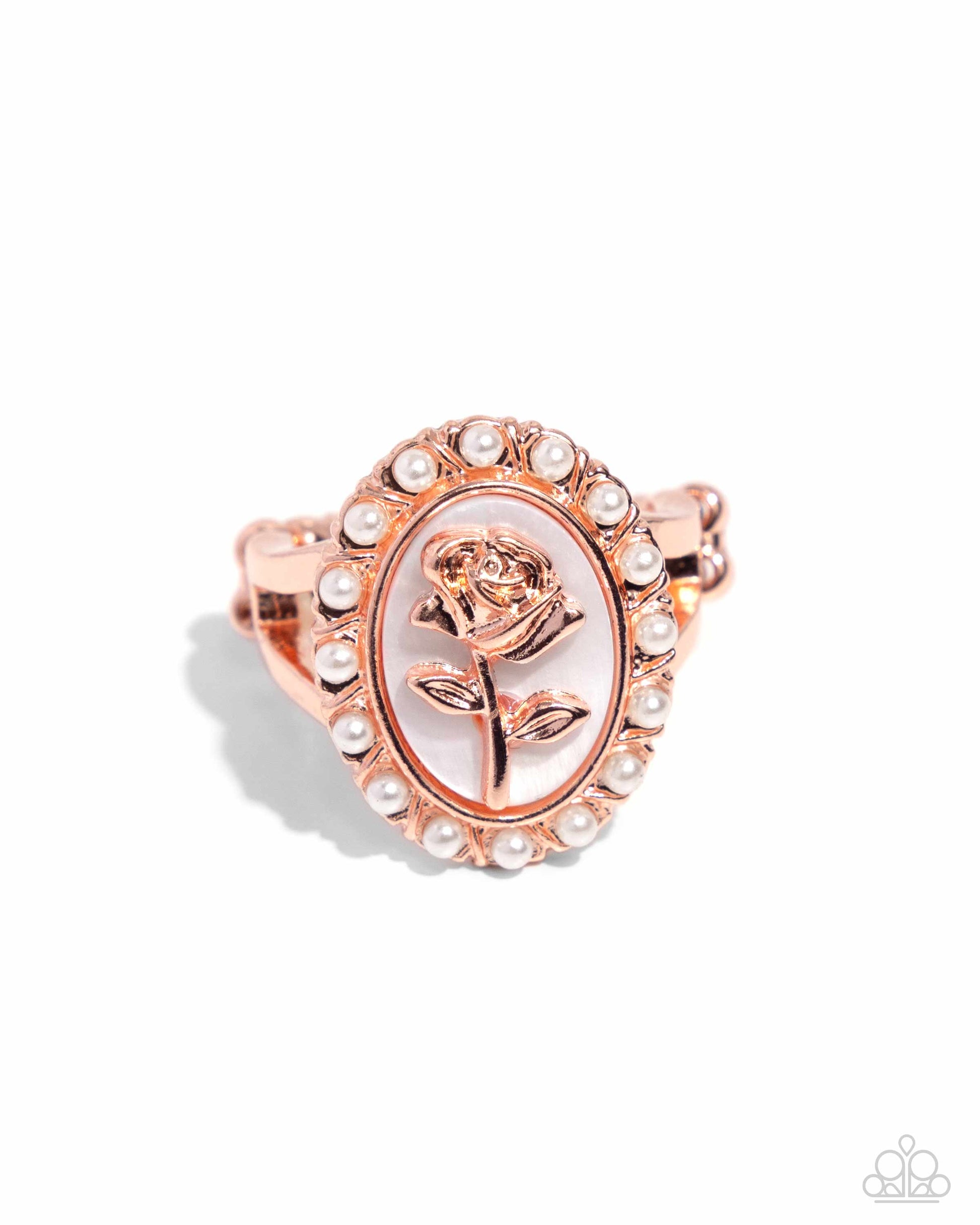 Rosy Reminder - copper - Paparazzi ring