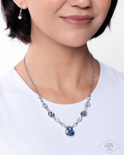 Royal Rendezvous - blue - Paparazzi necklace
