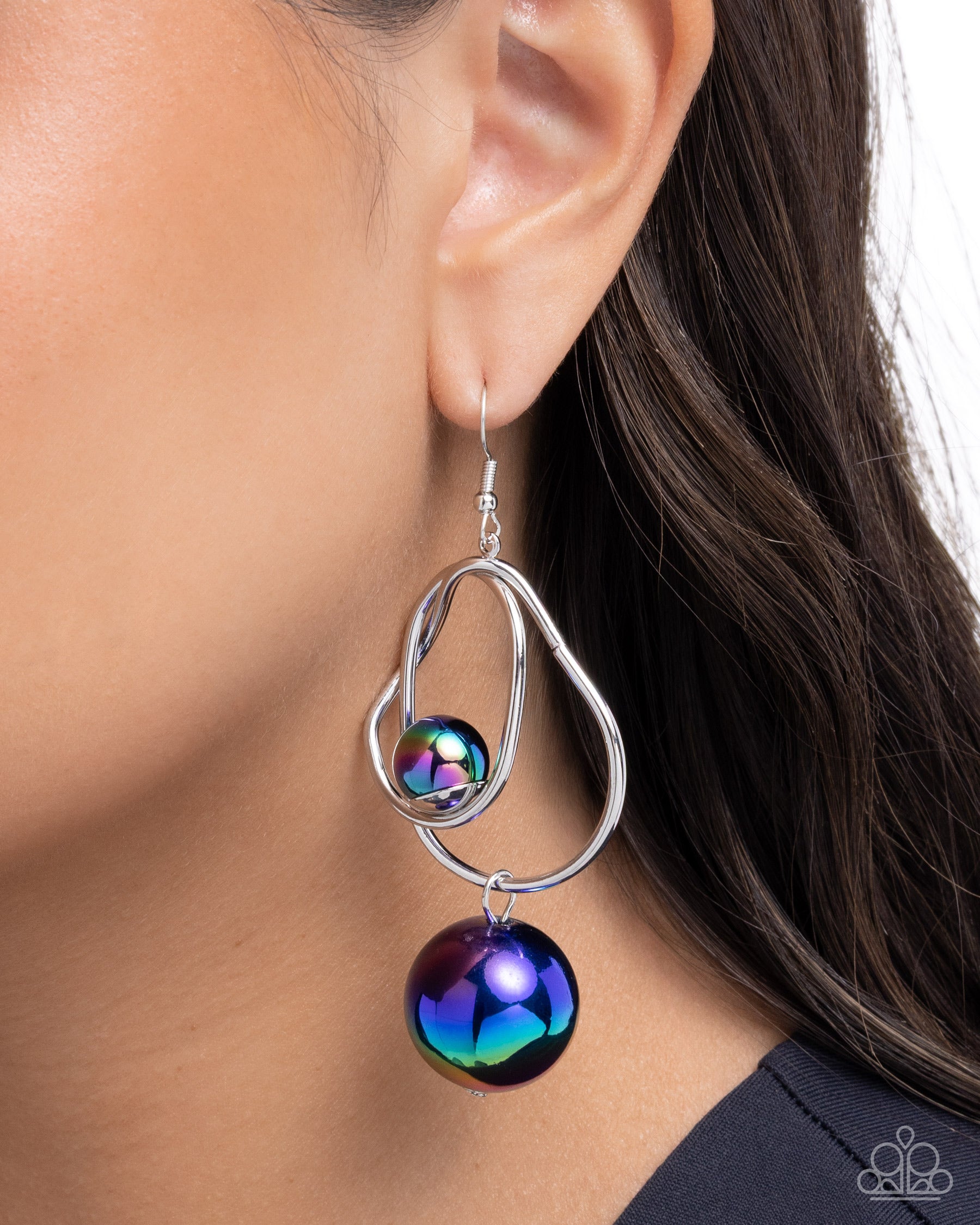 Royal Rotation - multi - Paparazzi earrings