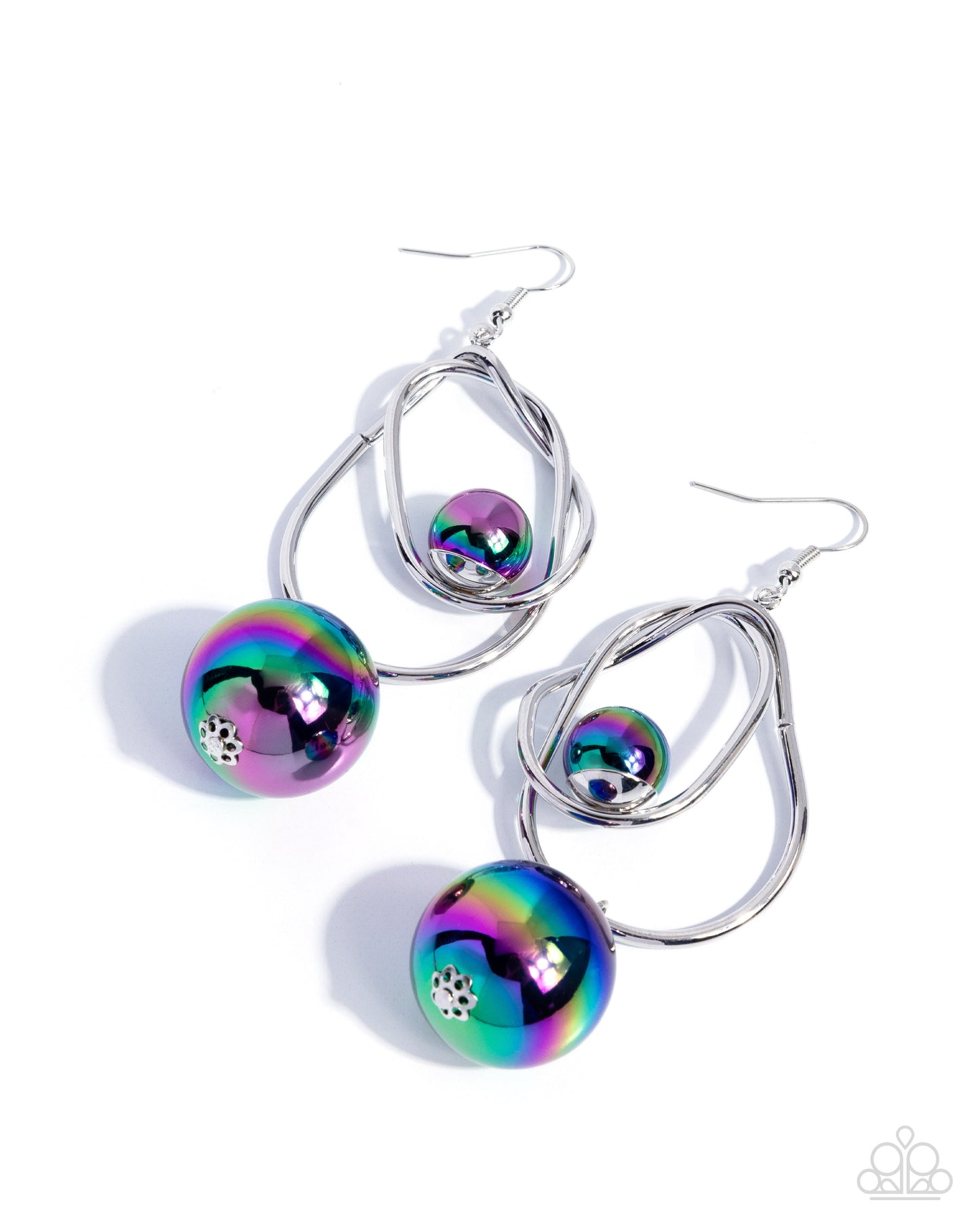 Royal Rotation - multi - Paparazzi earrings