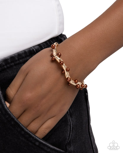 Royal Touch - brown - Paparazzi bracelet