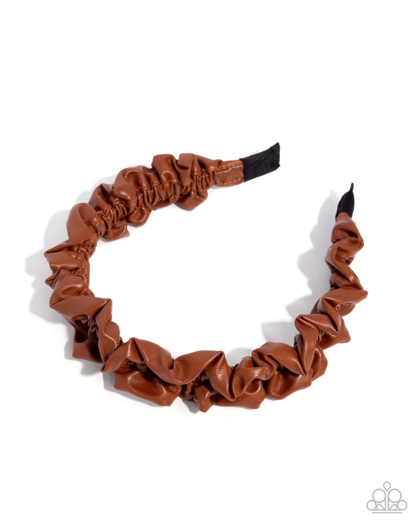 Ruffled Rebel - brown - Paparazzi headband