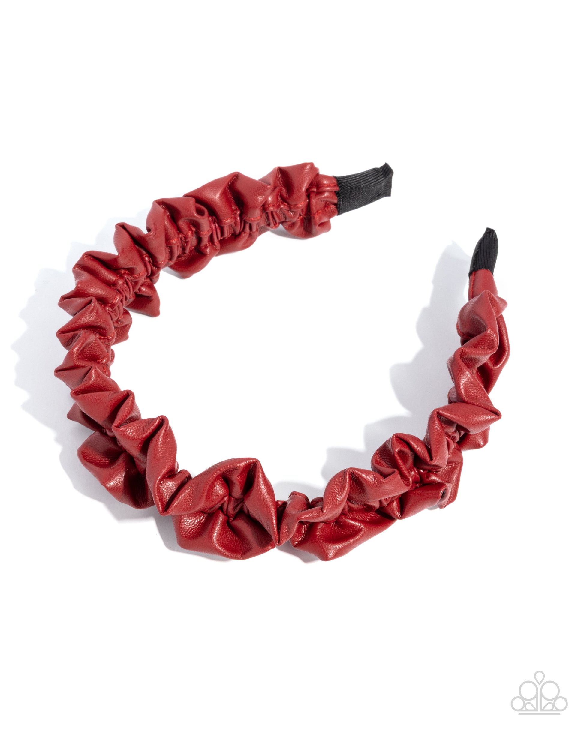 Ruffled Rebel - red - Paparazzi headband