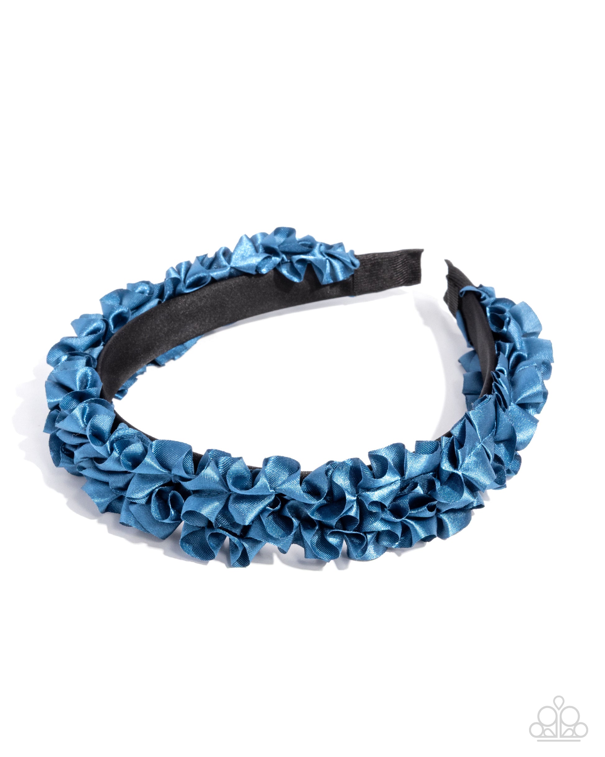 Ruffled Recruit - blue - Paparazzi headband