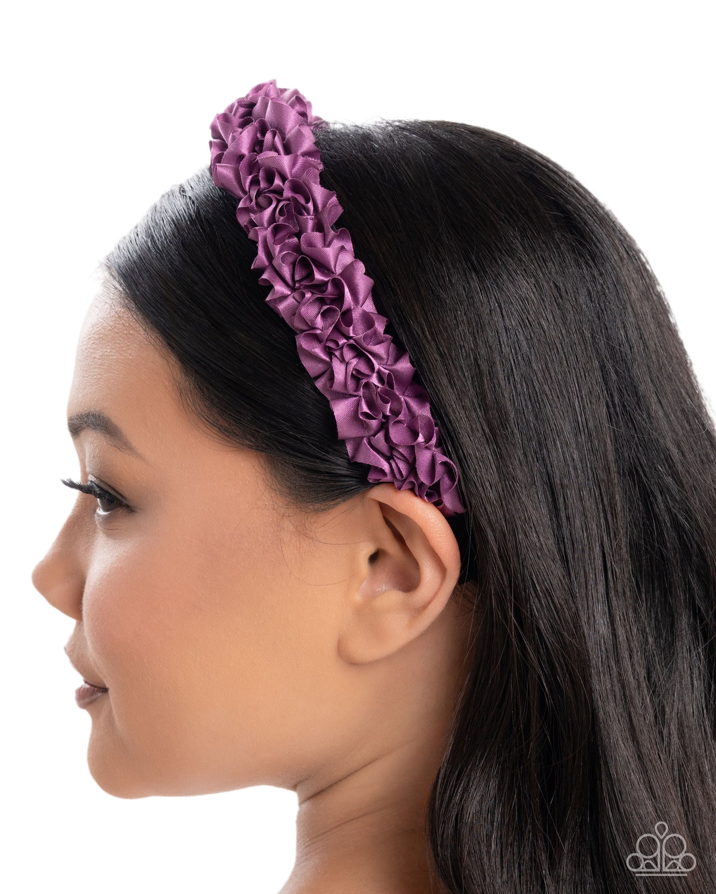 Ruffled Recruit - purple - Paparazzi headband