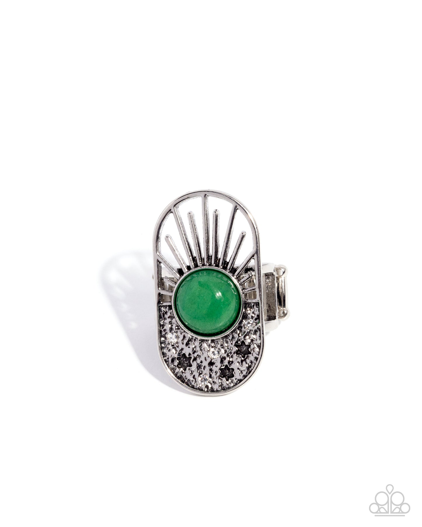 Runway Reveal - green - Paparazzi ring