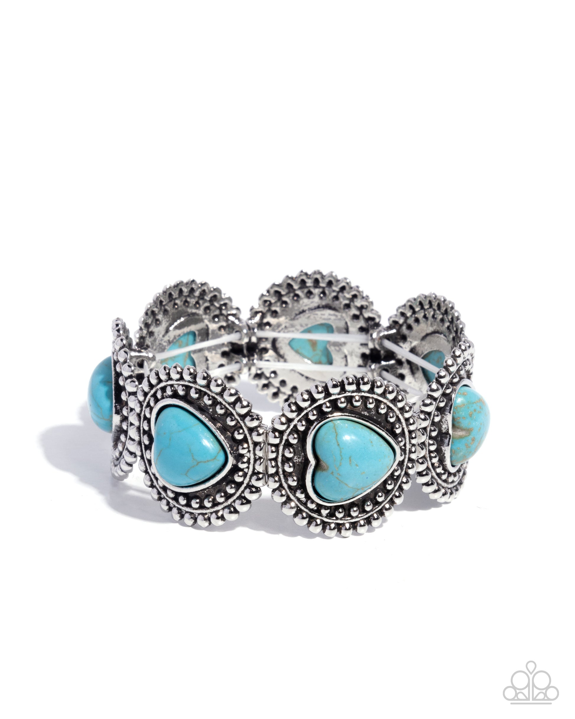 Rural Romance - blue - Paparazzi bracelet