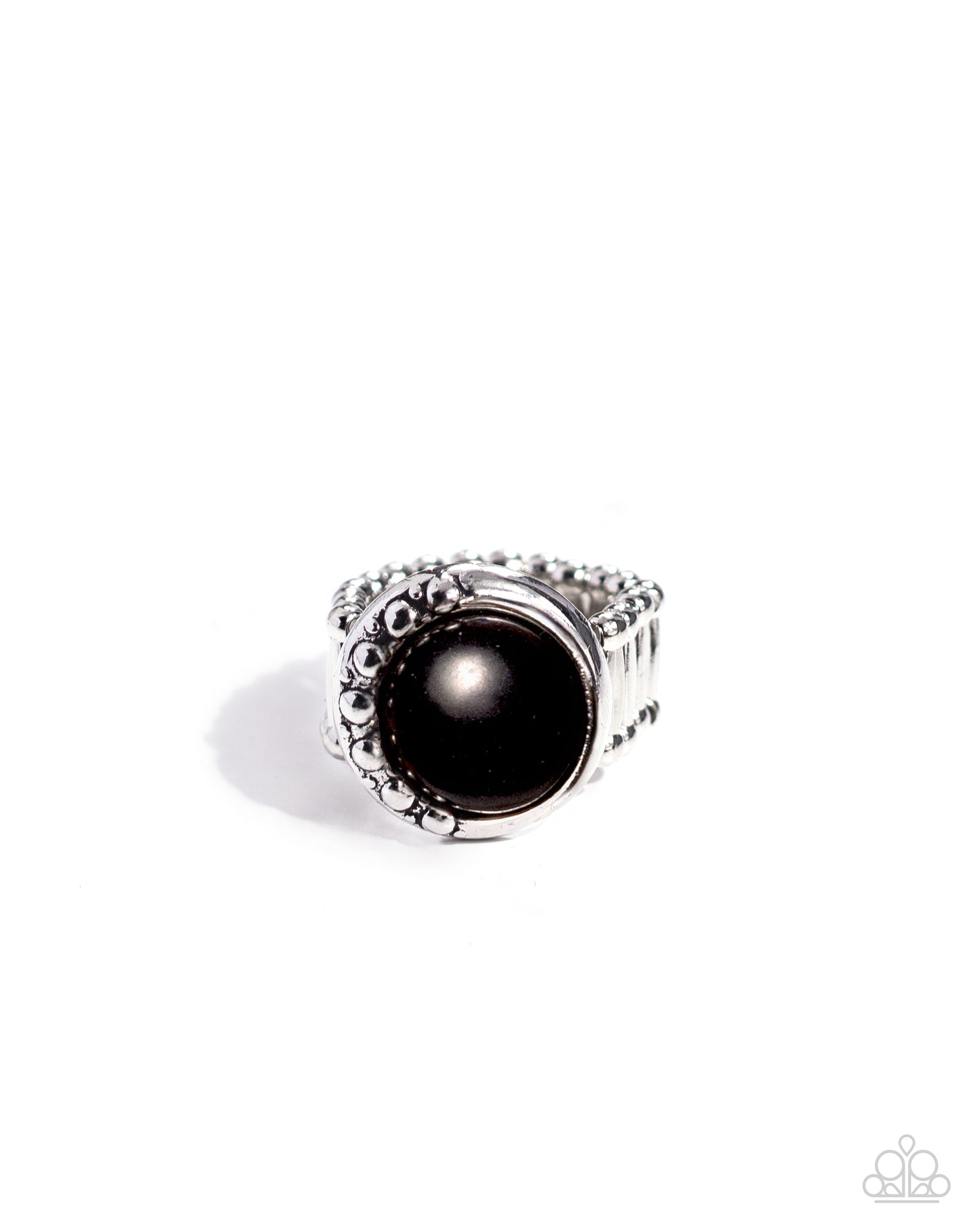 Rural Route - black - Paparazzi ring