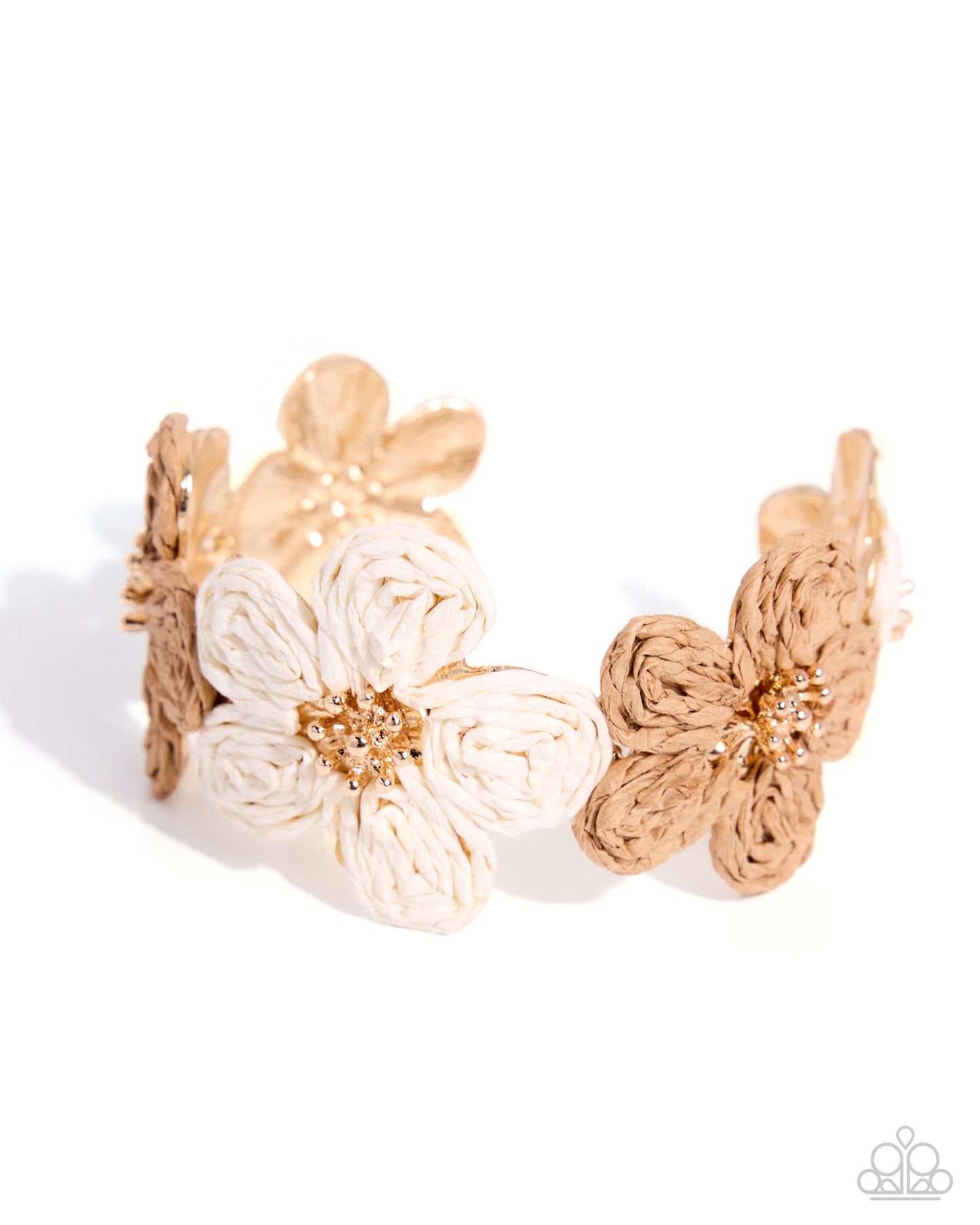 Rustic Raffia - brown - Paparazzi bracelet
