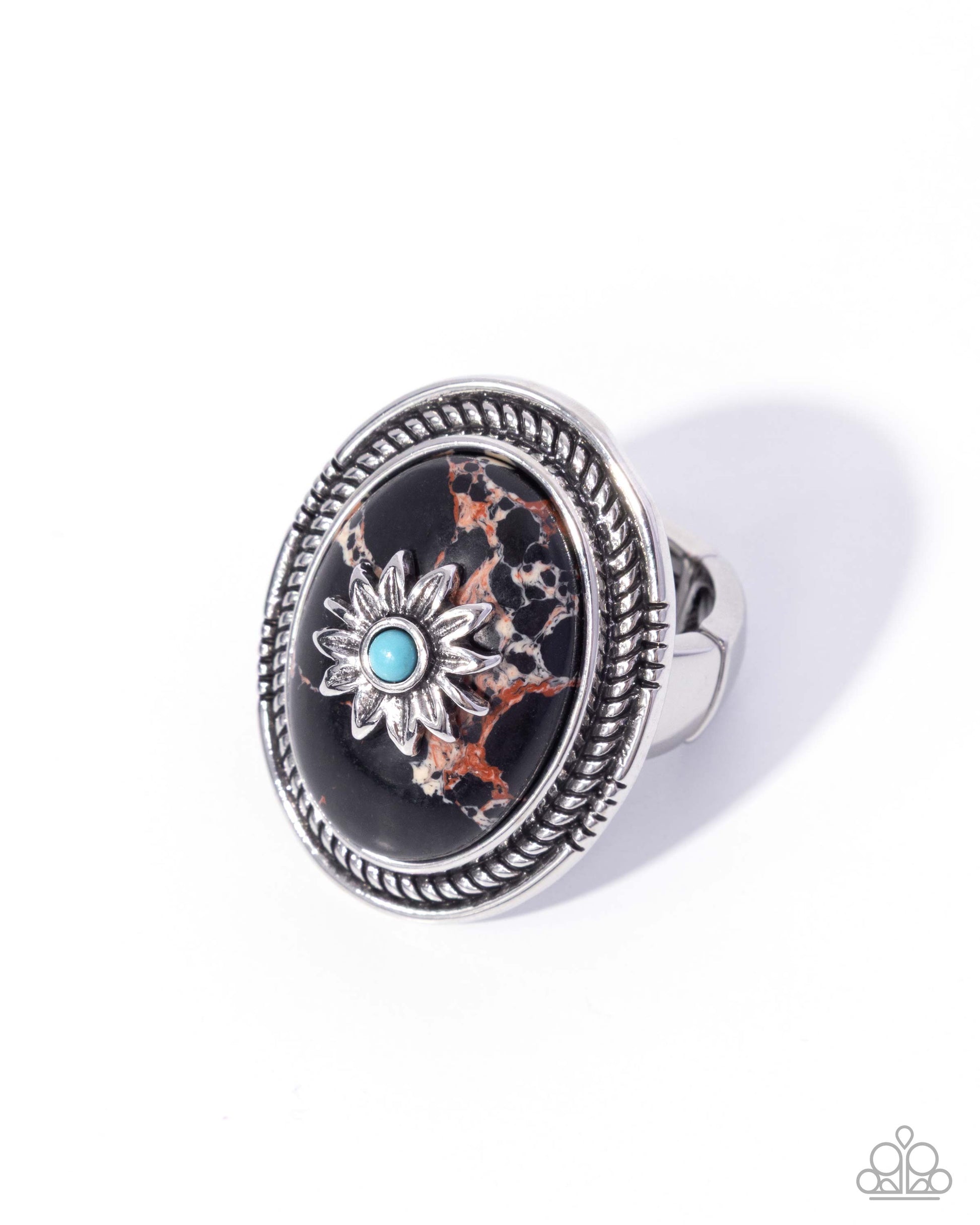 Rustic Raid - black - Paparazzi ring