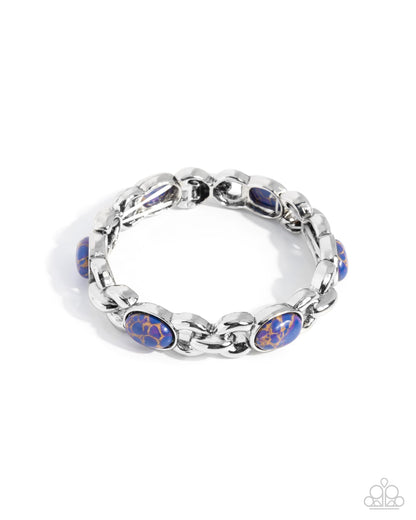 Rustic Record - purple - Paparazzi bracelet