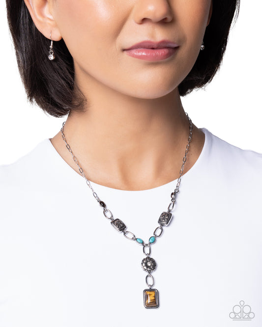 Rustic Relaxation - brown - Paparazzi necklace