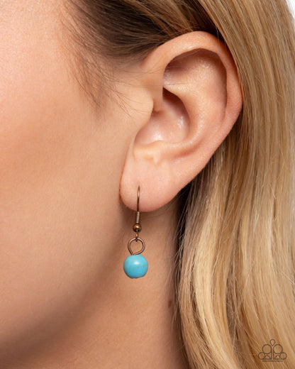 Rustic Rendezvous - copper - Paparazzi necklace