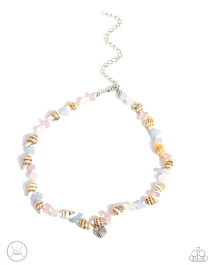 SAND-sational Season - pink - Paparazzi necklace