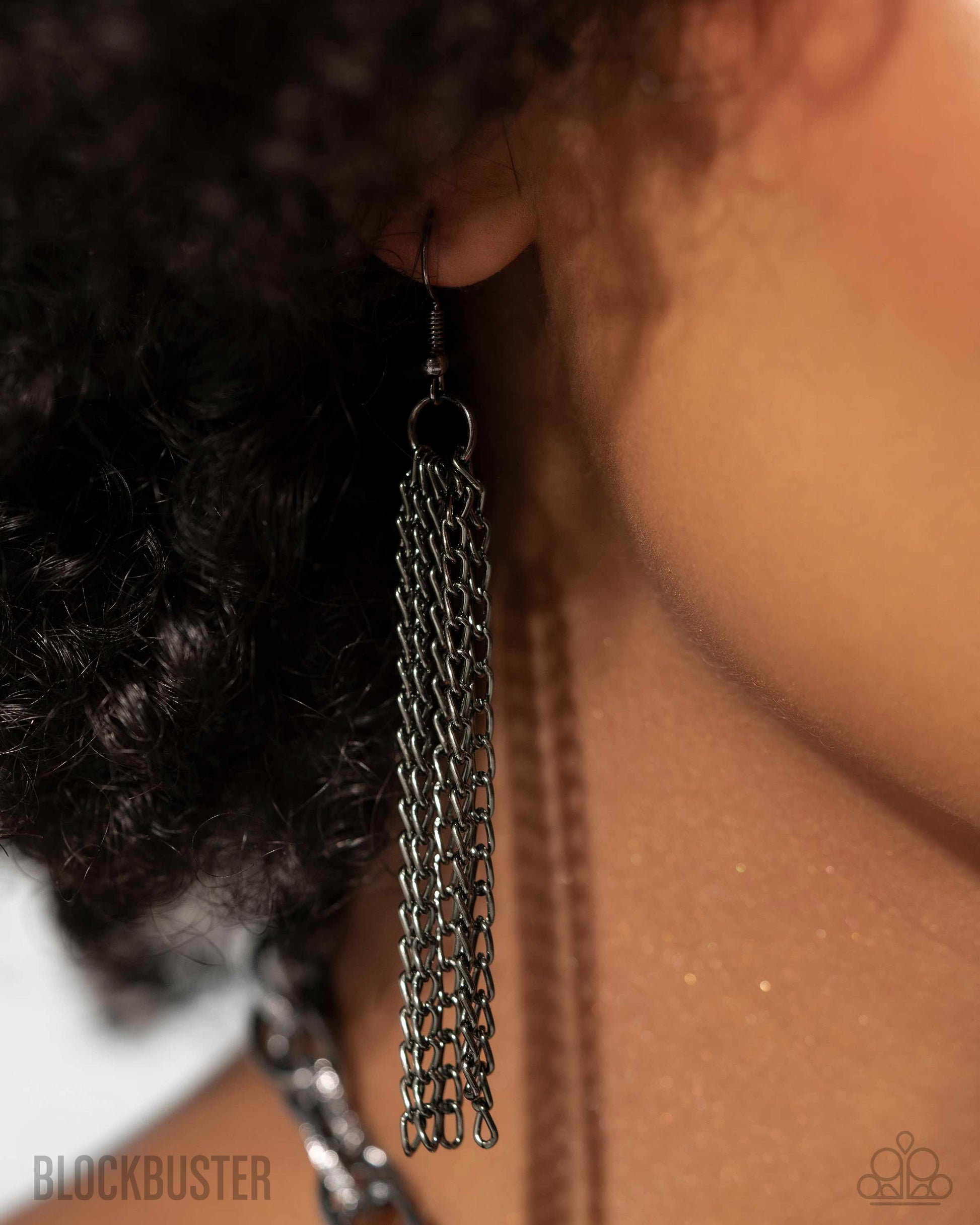 SCARFed for Attention - gunmetal - Paparazzi necklace