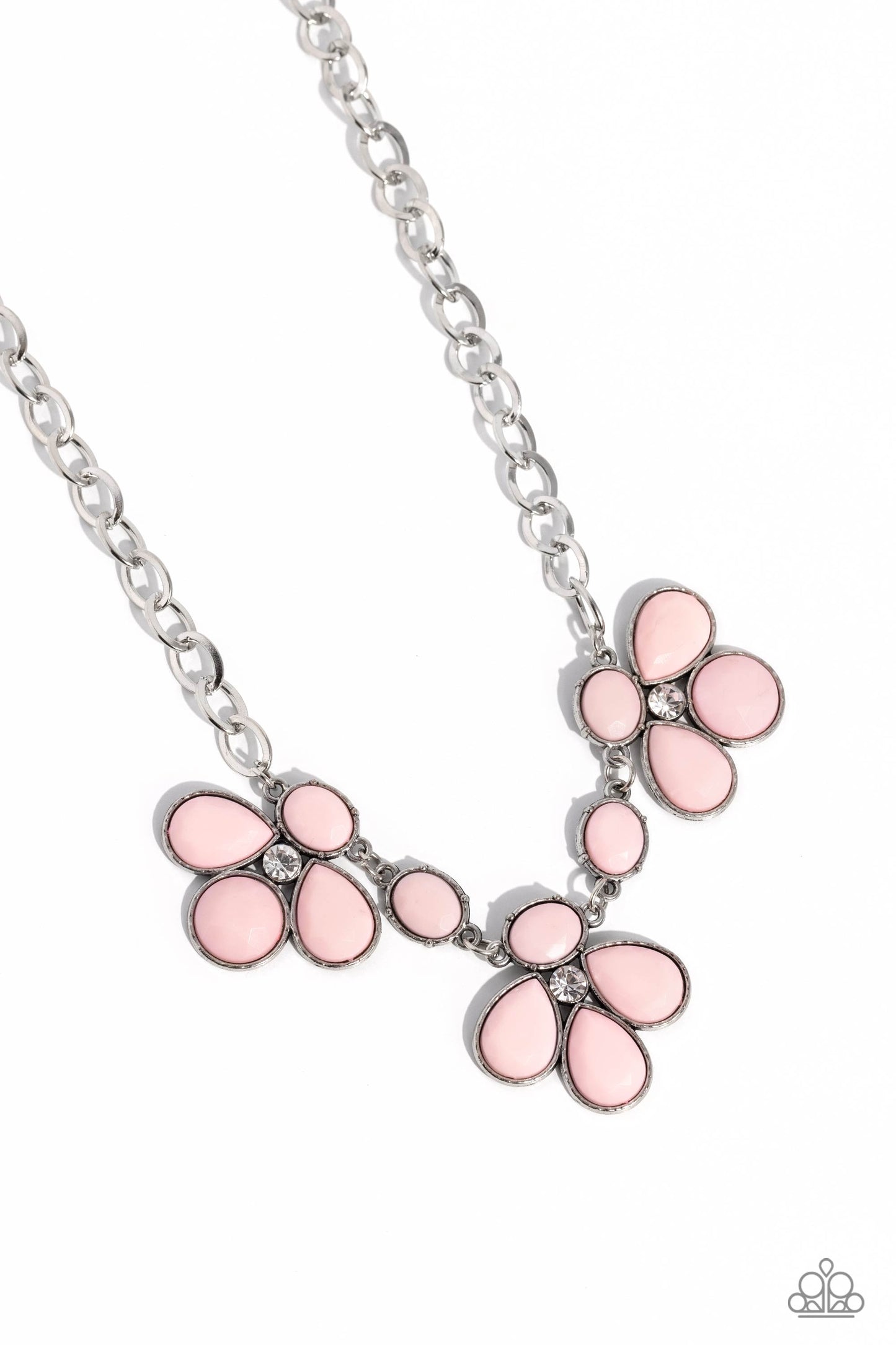 SELFIE-Worth - pink - Paparazzi necklace